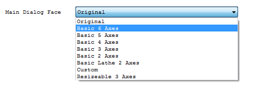 Main Dialog Face